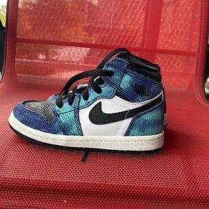 Air jordan 1 tie dye size toddler 8c